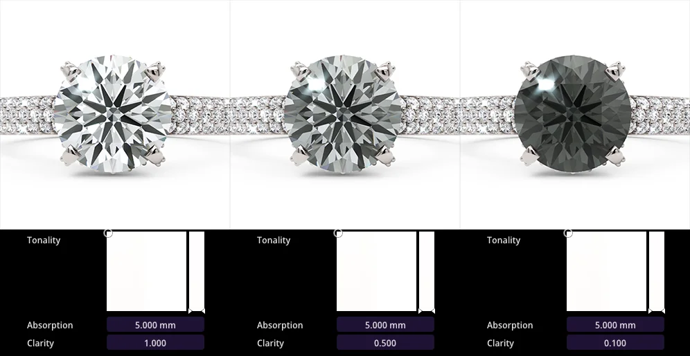 Maverick Excelsior Jewelry Materials Gems Diamonds Color Clarity