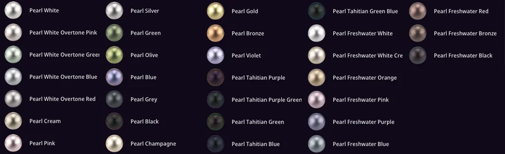 Maverick Excelsior Jewelry Materials Pearl