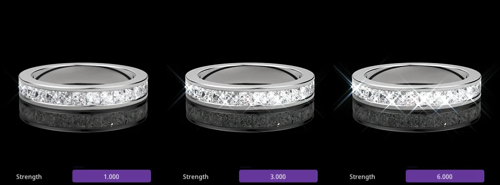 Maverick Excelsior Jewelry Settings Glare Sparkles Samples