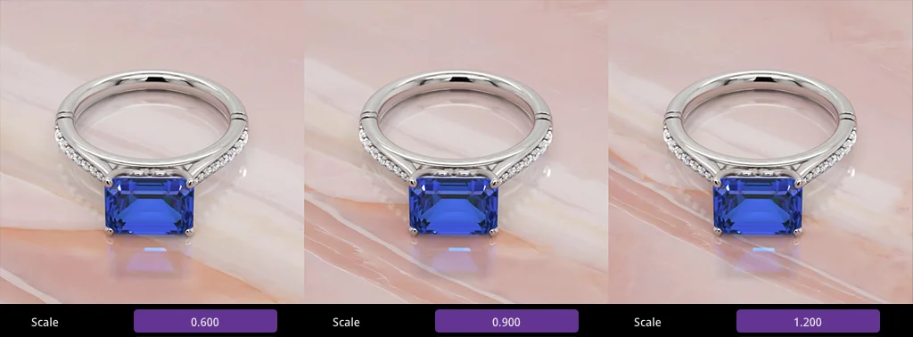 Maverick Excelsior Jewelry Settings Ground Floor Scale